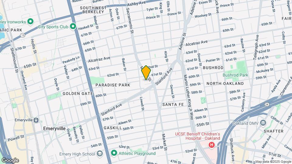 928 60th St Map and Location Details