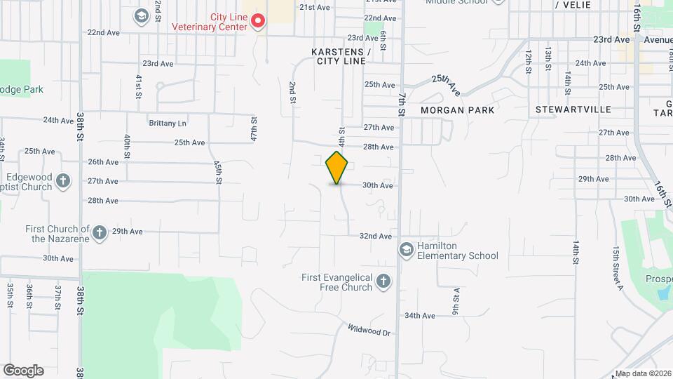 310 30th Ave Ct Map and Location Details