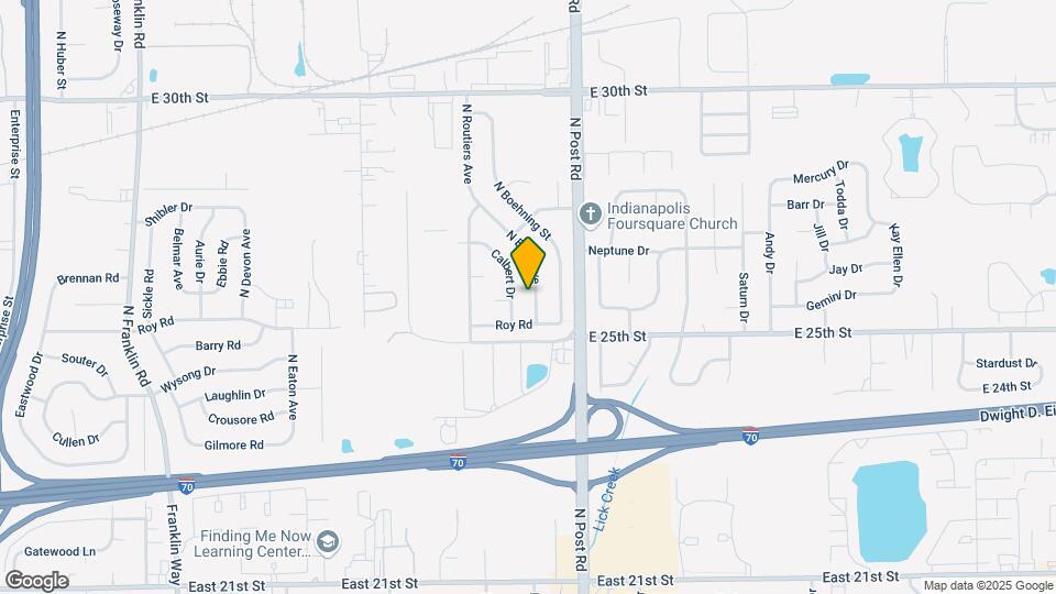 2532 N Bazil Ave Map and Location Details