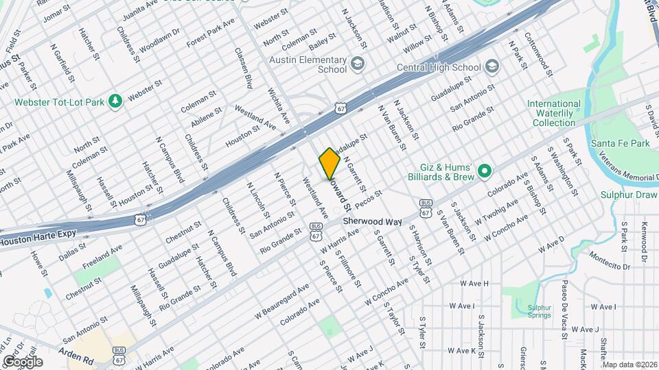 211 N Howard St Map and Location Details