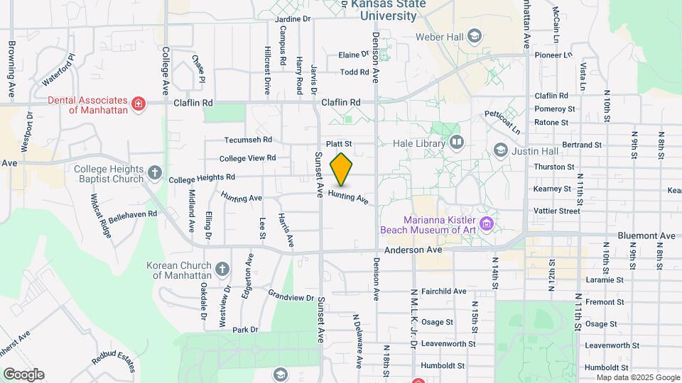 1840 Hunting Avenue Mapa y Detalles de la Ubicación