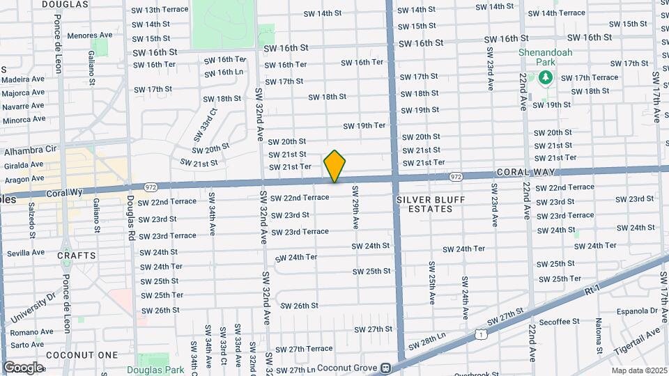3000 Coral Wy, Unit 617 Map and Location Details