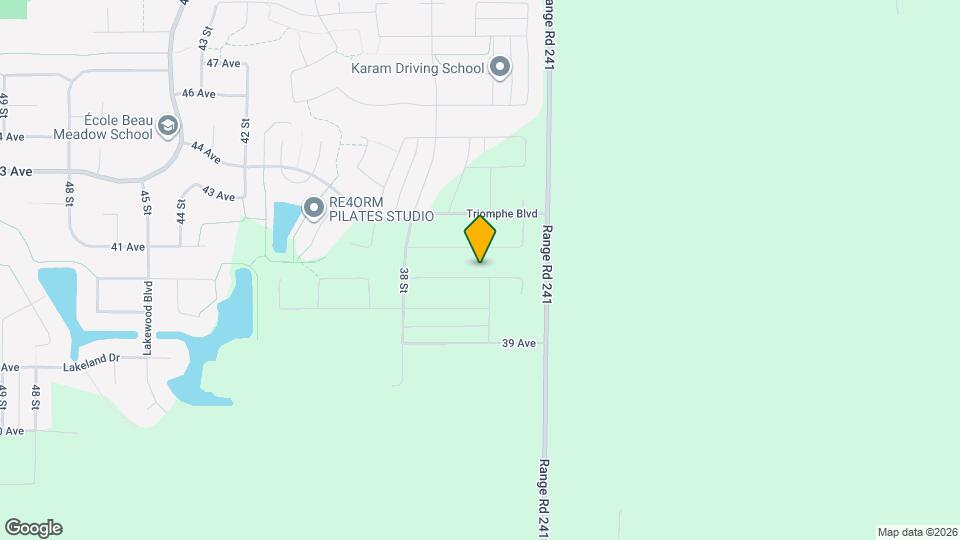 3610-3641 41 Ave Map and Location Details