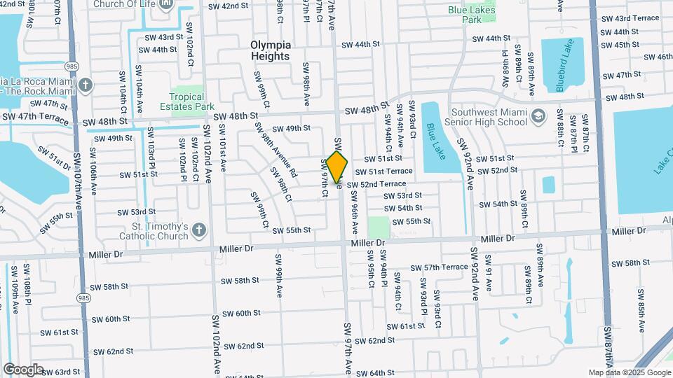 5320 SW 97th Ave Map and Location Details