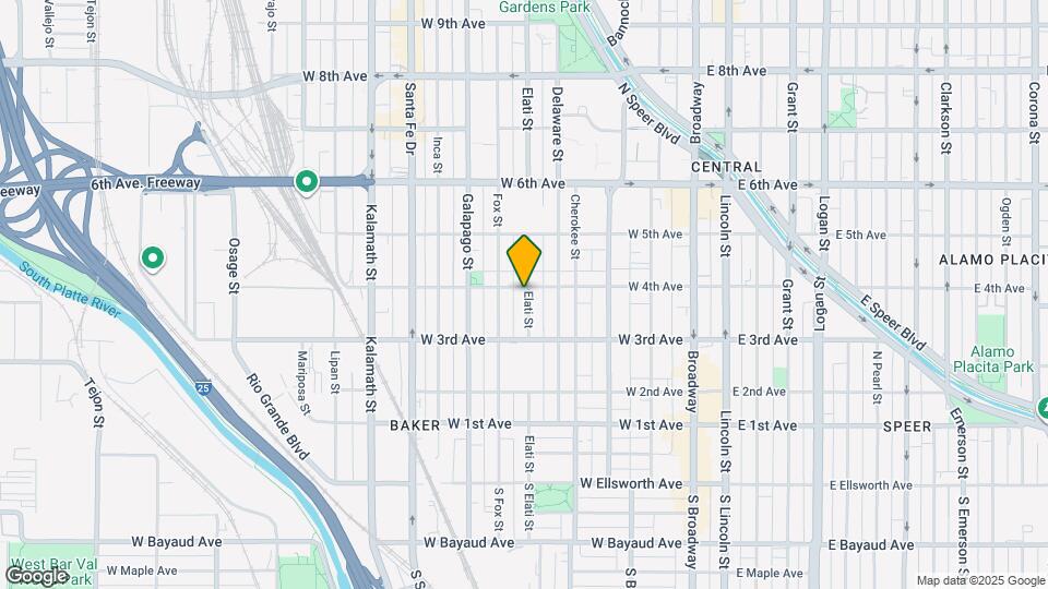 375 Elati St Map and Location Details