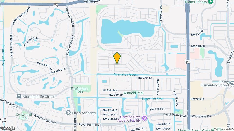 6532 NW 29th St Map and Location Details