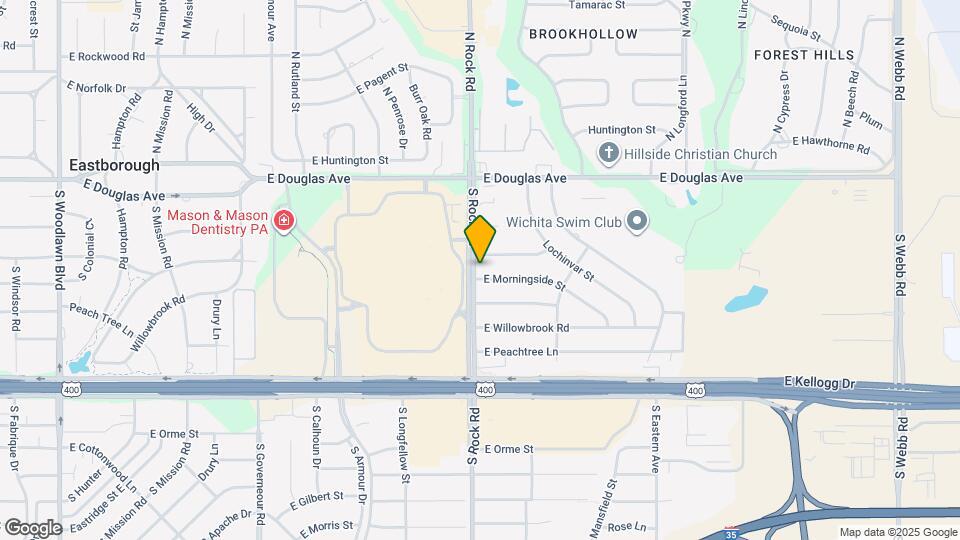 8002 E Morningside St Map and Location Details