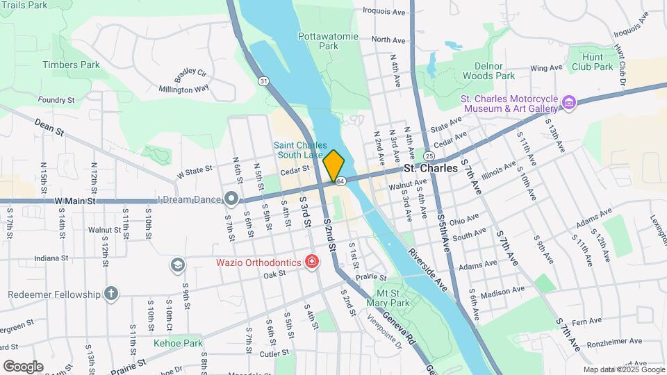 107 W Main St Map and Location Details