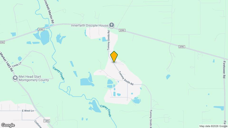 13406 Tommy Smith Rd Map and Location Details