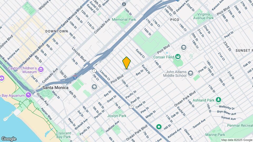 1023-1031 Pico Blvd Map and Location Details