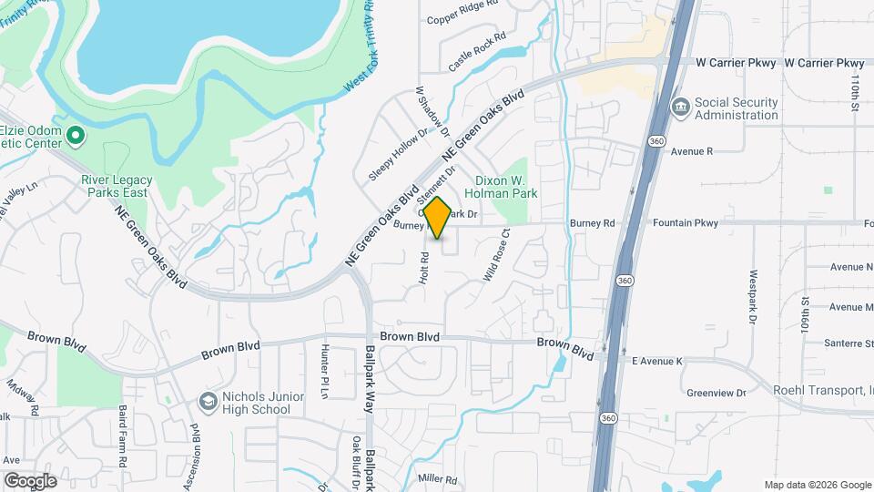 2506 Oak Leaf Dr Map and Location Details