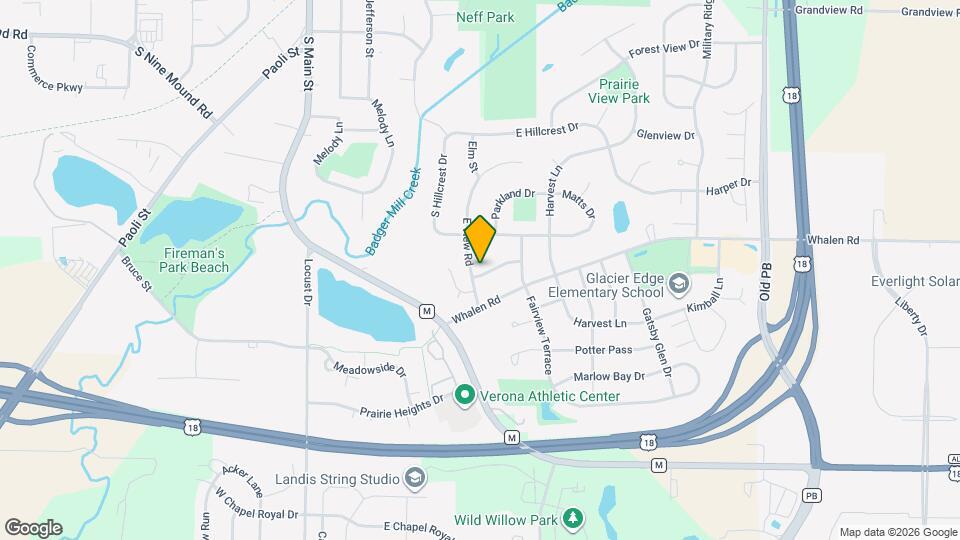 579 East View Rd Map and Location Details