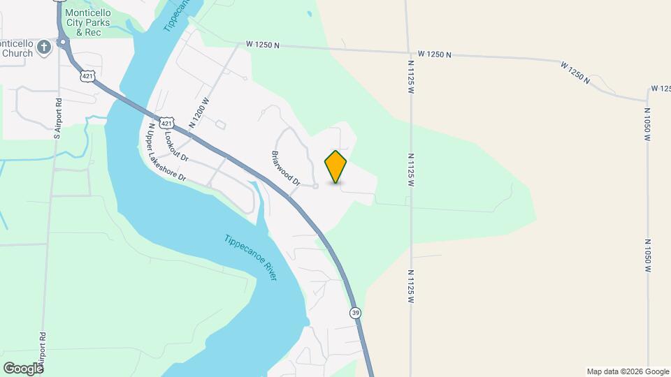 11402 W 1200 N Map and Location Details