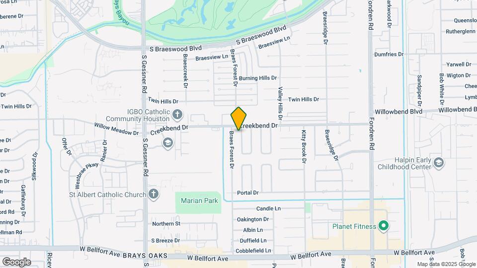 10710 Shawnbrook Dr Map and Location Details