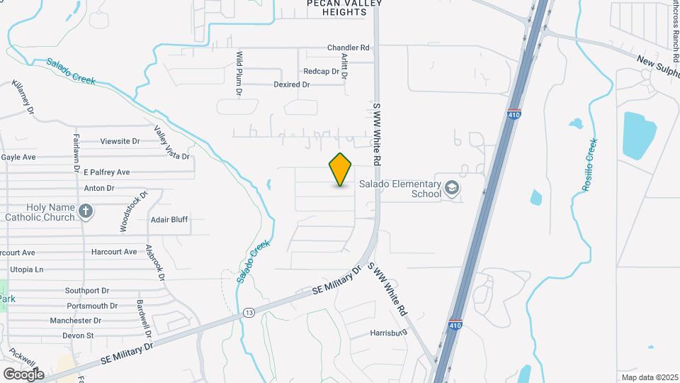 4535 Glades Wy Map and Location Details