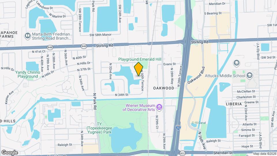3010 Lakewood Ln Map and Location Details