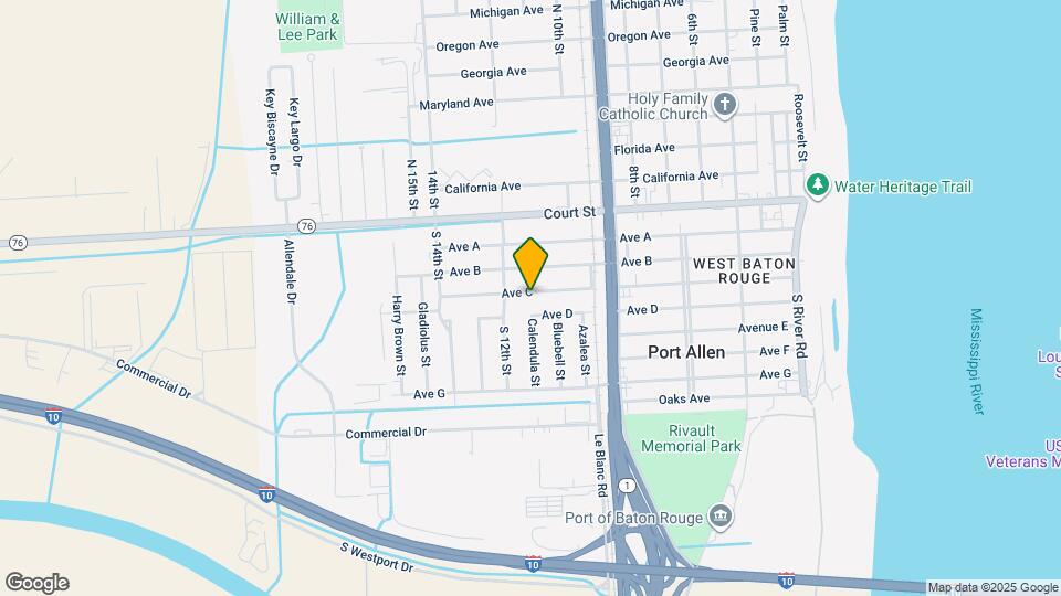1131 Ave C Map and Location Details