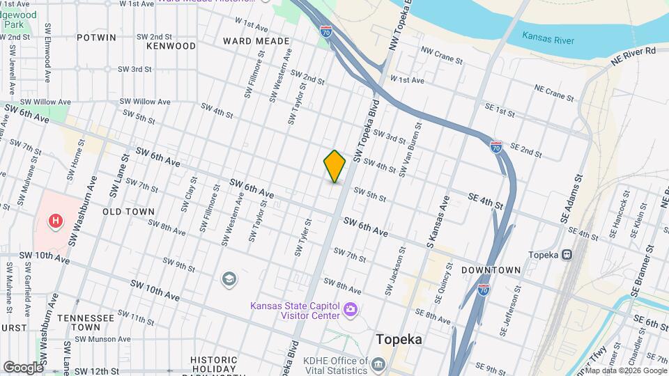 509 SW 5th St Map and Location Details