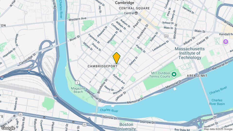 235 Brookline St, Unit 1 Map and Location Details