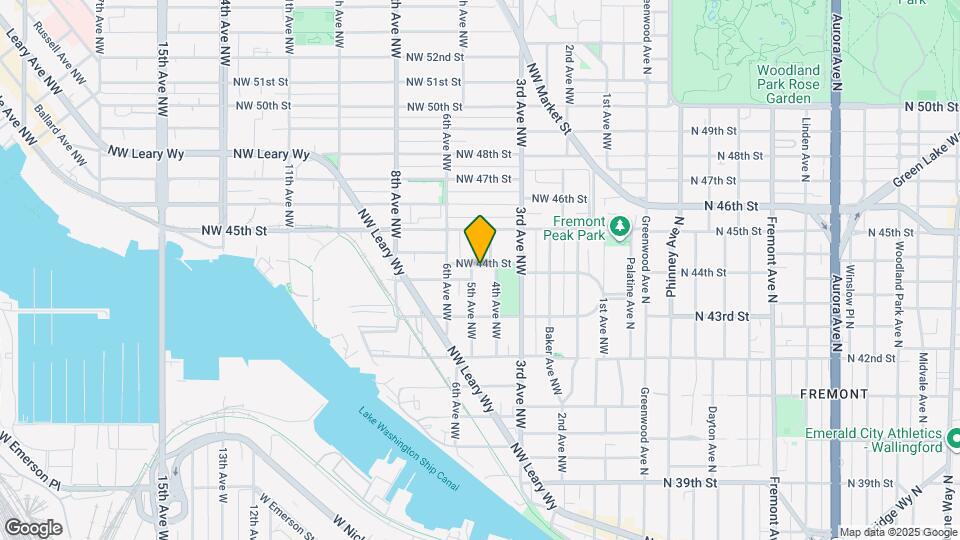 4354 5th Ave NW Map and Location Details