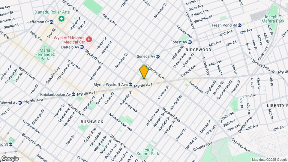 The Ridgewood Apartments Mapa y Detalles de la Ubicación