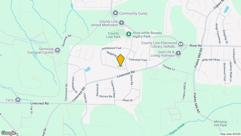 3303 Homeward Trail Map and Location Details