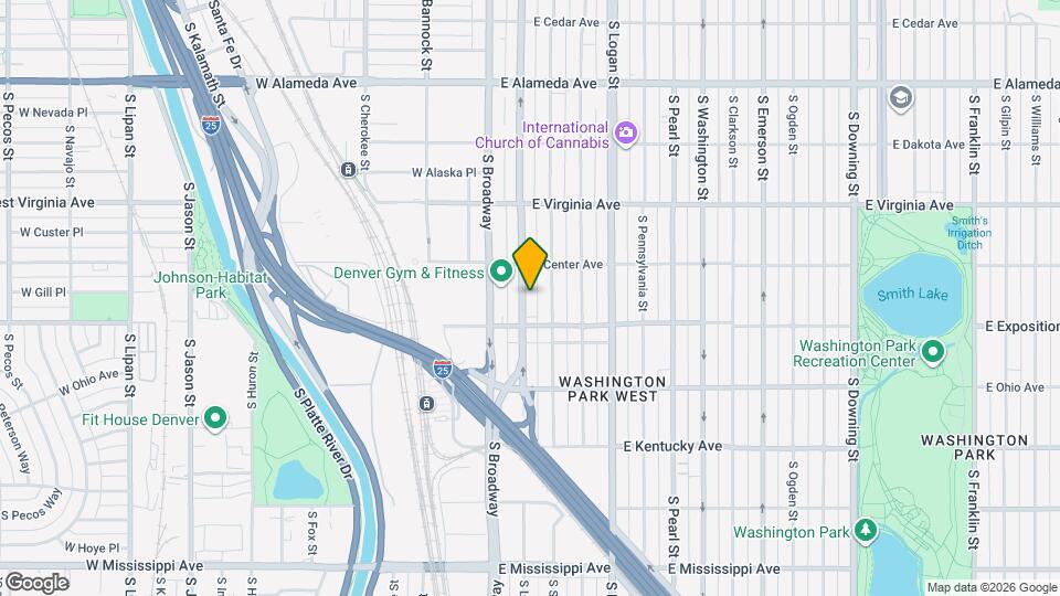 654 S Lincoln St, Unit 654 S Mapa y Detalles de la Ubicación