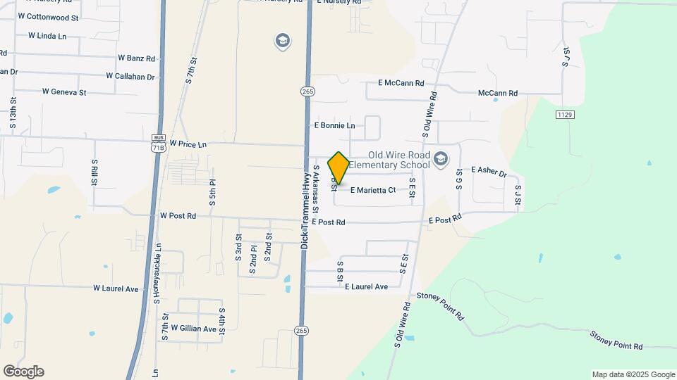 200 E Marietta Ct Map and Location Details