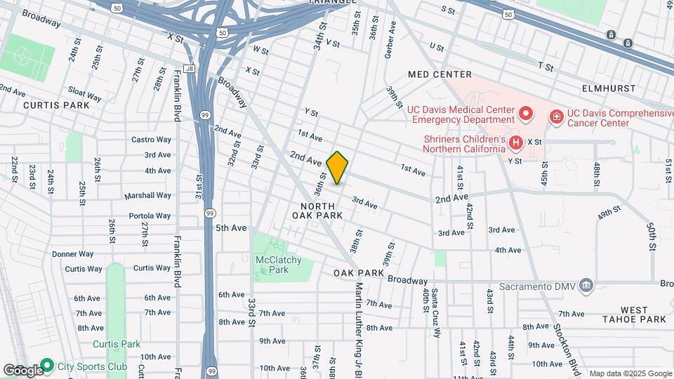 3653 3rd Ave Map and Location Details