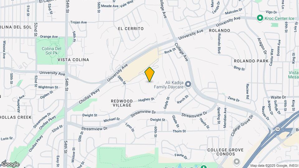 5995 Dandridge Ln Map and Location Details