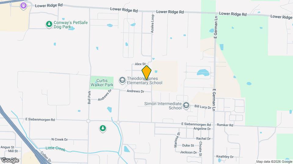 1320 Bird Song Dr Map and Location Details