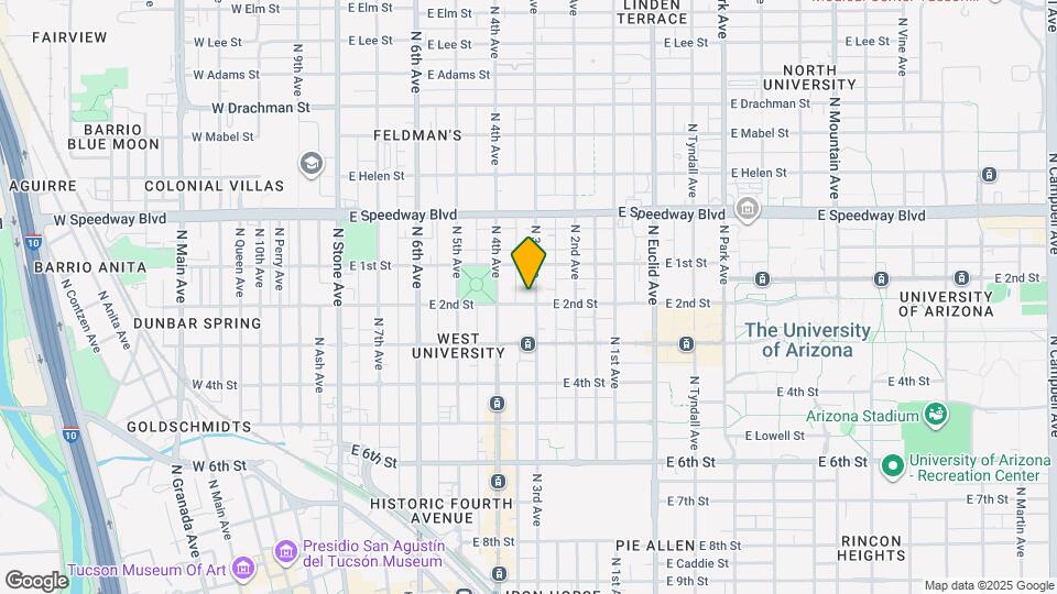 901 N 3rd Ave Map and Location Details