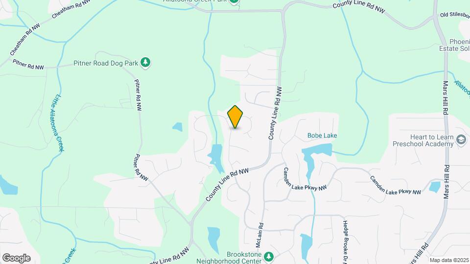 2320 Starr Lake Dr NW Map and Location Details
