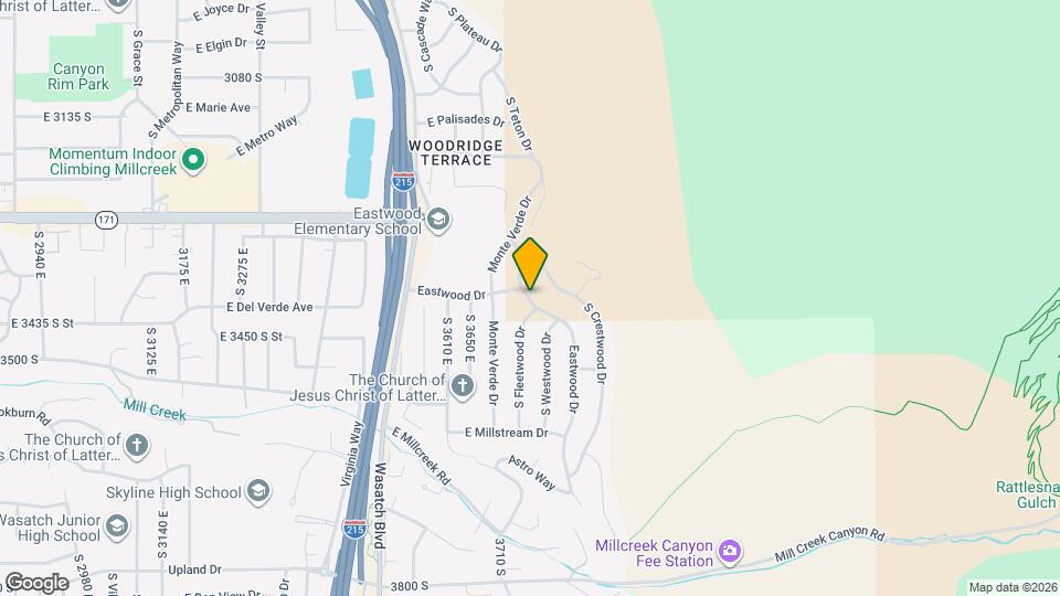 3397 Eastwood Dr Map and Location Details