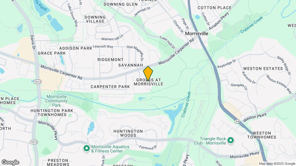 401 Misty Groves Cir Map and Location Details