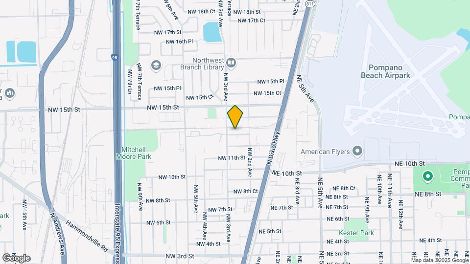 229 NW 12th Ct Map and Location Details