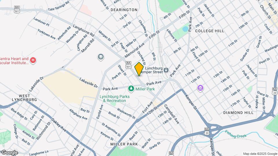 2926 Langhorne Rd Map and Location Details