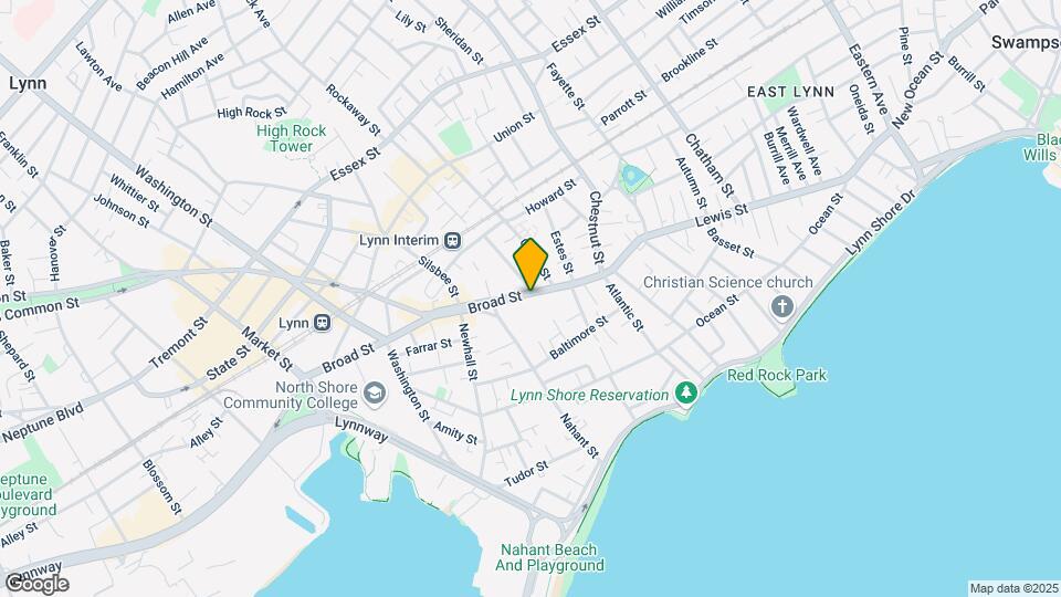58 Broad St, Unit 1 Map and Location Details
