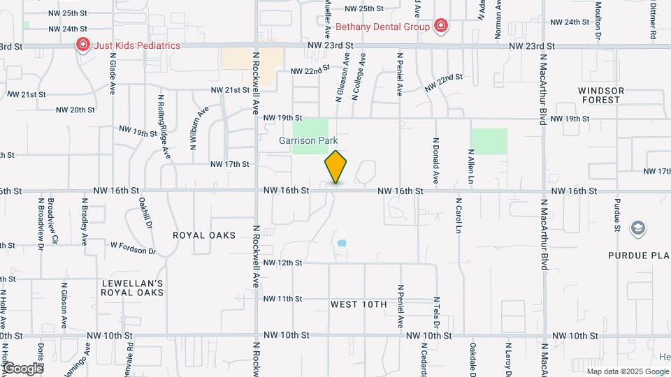 1703 N Gleason Ave Map and Location Details