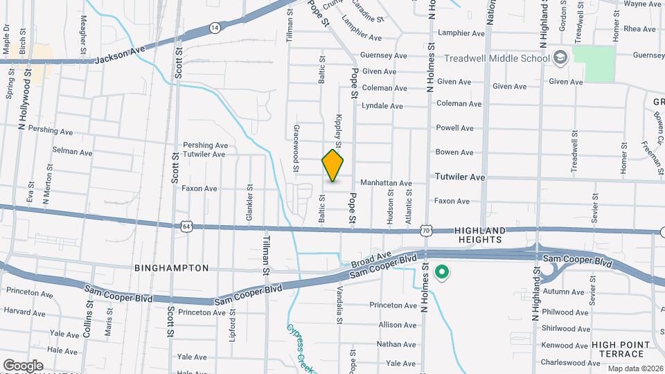 3116 Pacific Ave Map and Location Details