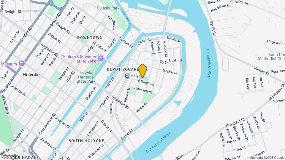 221 E Dwight St Map and Location Details