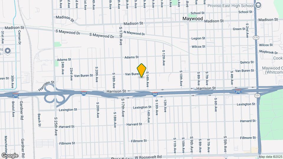 1615 S 15th Ave Map and Location Details
