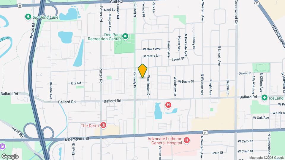 Park Ridge Commons Mapa y Detalles de la Ubicación
