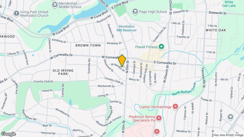 106 W Newlyn St Map and Location Details