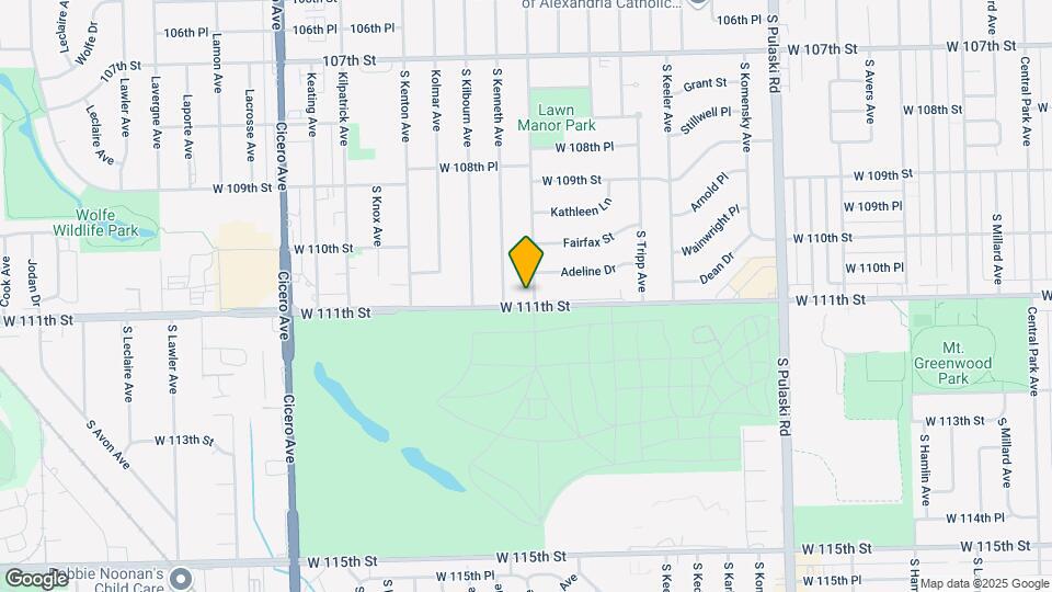 4410 W 111th St Map and Location Details
