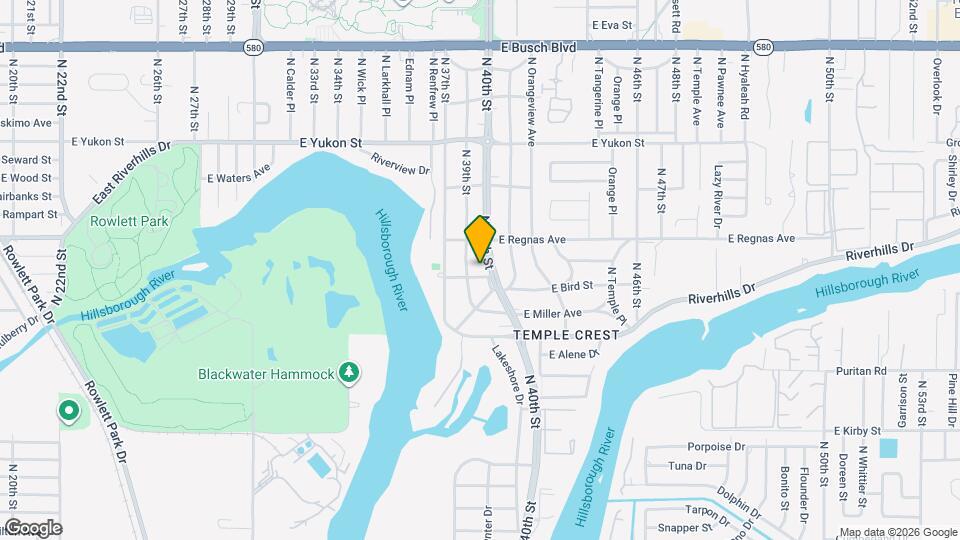 3906 E Bird St Map and Location Details