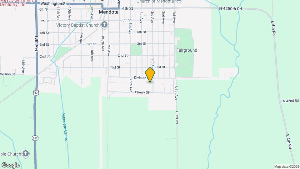 106 S 3rd Ave Map and Location Details