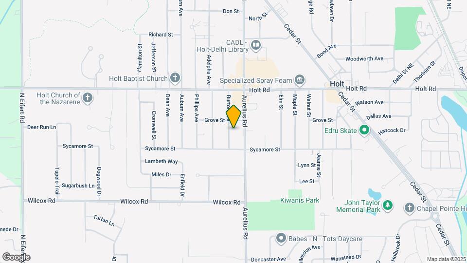 1904 Burton Ave Mapa y Detalles de la Ubicación