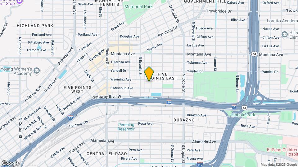 613 N Cebada St-Unit -B Map and Location Details