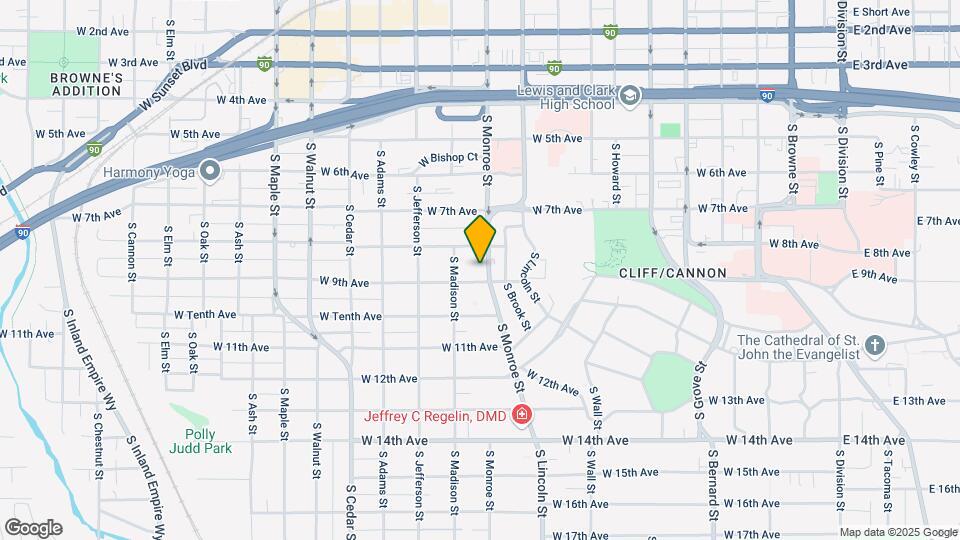 824 S Monroe St Mapa y Detalles de la Ubicación